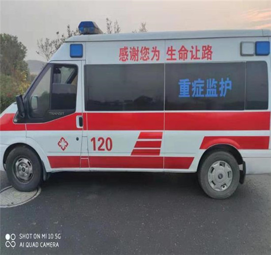 容县救护车出租服务案例3